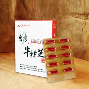 金盛旺椴木栽培子實體膠囊 10粒裝 Grand-Fortune Nonpareil Wood Cultivation Antrodia Cinnamomea Fruiting Bodies Extracts Capsule 10 cap